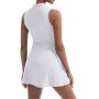 Спортивна сукня із закритою спинкою без рукава на блискавці