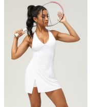 Фітнес сукня з шортиками з чашечками