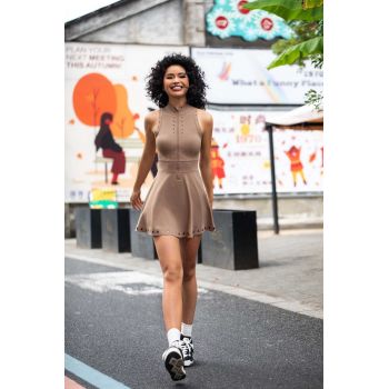 Фітнес сукня з шортиками з чашечками